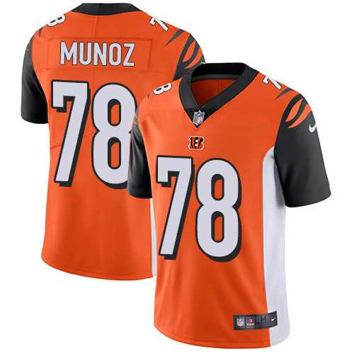 Nike Cincinnati Bengals #78 Anthony Munoz Orange Alternate NFL Vapor Untouchable Limited Jersey,We sell and wholesale Nike Cincinnati Bengals #78 Anthony Munoz Orange Alternate NFL Vapor Untouchable Limited Jersey on line form chian!